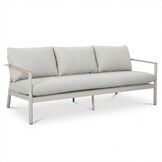 Florence/Luna stoel-bank loungeset 5 personen | aluminium + touw | beige | 4-delig