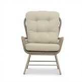 Dex/Pablo lounge balkonset 2 personen | touw + aluminium | Sahara Dust | 5-delig