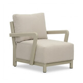 Amalfi stoel-bank loungeset 5 personen | aluminium + polywood | beige | 3-delig