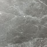 Logan koffietafel | sintered stone + aluminium | Marble Grey | 75cm rond