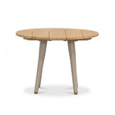 Palermo hoek loungeset 5 personen incl. tafels | aluminium + touw | Sandstone | 5-delig - 230x230cm