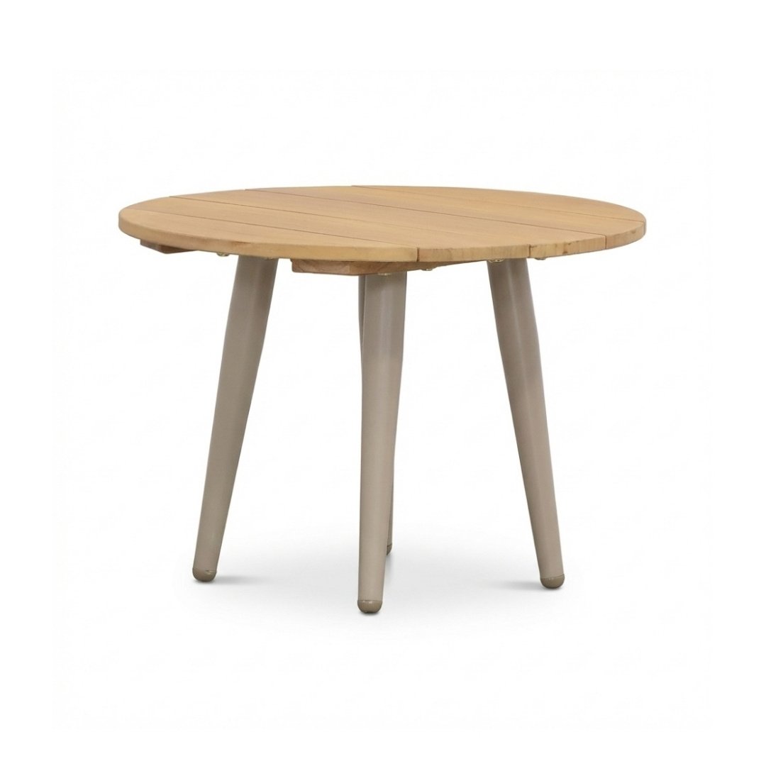 Palermo stoel-bank loungeset incl. tafels | aluminium + touw | Sandstone | 5-delig