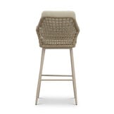 Valencia dining barstoel | touw + aluminium | Sandstone