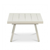 Venezia hoek loungeset 6 personen incl. tafel | aluminium + touw | beige | 6-delig - 267x207cm