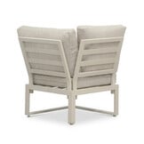 Venezia hoek loungeset incl. stoel en tafel 7 personen | aluminium + touw | beige | 6-delig