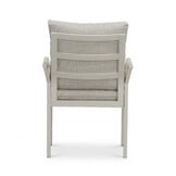 Venezia dining tuinstoel | aluminium + touw | beige