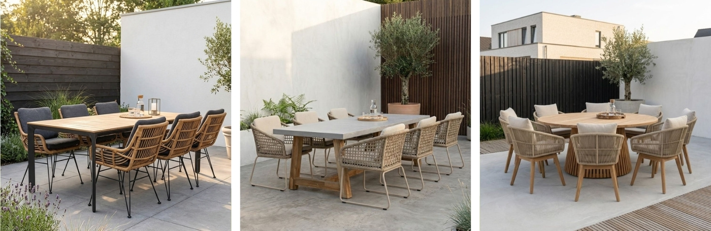 verschillende tuinsets voor in je tuin 