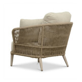 Palermo loungestoel | aluminium + touw | Sandstone