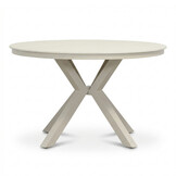Cuba dining tuintafel 4 personen | sintered stone + aluminium | beige | 120cm rond