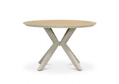 Calgary dining tuintafel 4 personen | polywood + aluminium | beige | 120cm rond