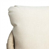 Bella stoel-bank loungeset 5 personen | touw + hardhout | zand | 4-delig