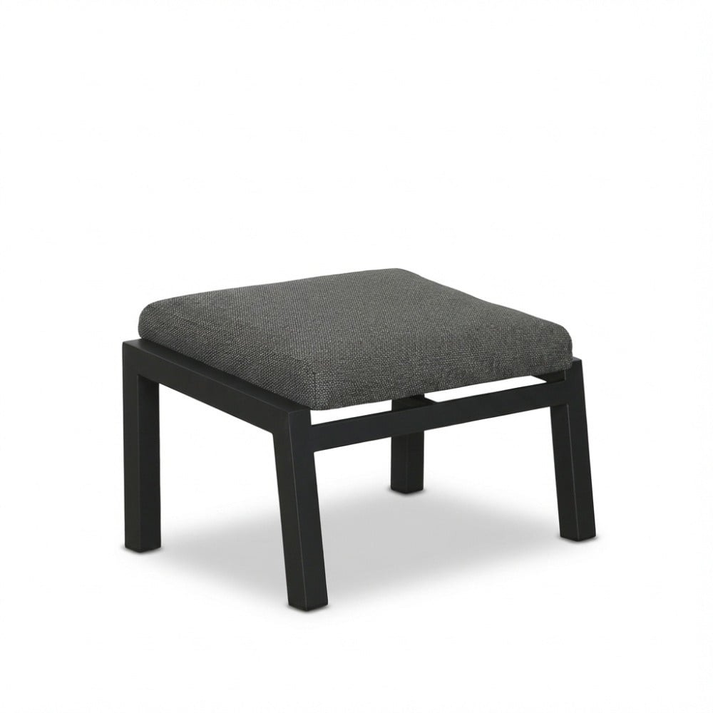 Chicago lounge balkonset - verstelbaar 2 personen | aluminium + keramiek | antraciet | 5-delig