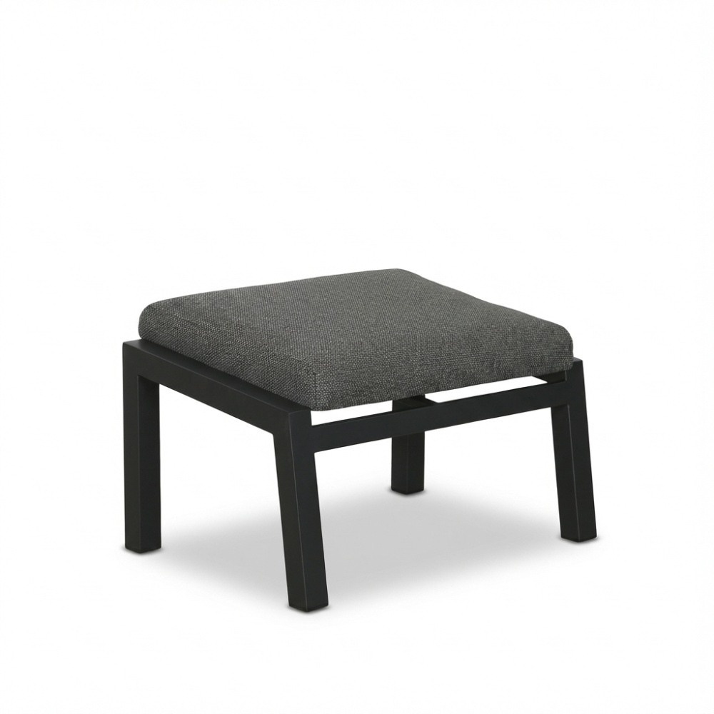 Chicago lounge balkonset - verstelbaar 2 personen | aluminium + keramiek | antraciet | 5-delig