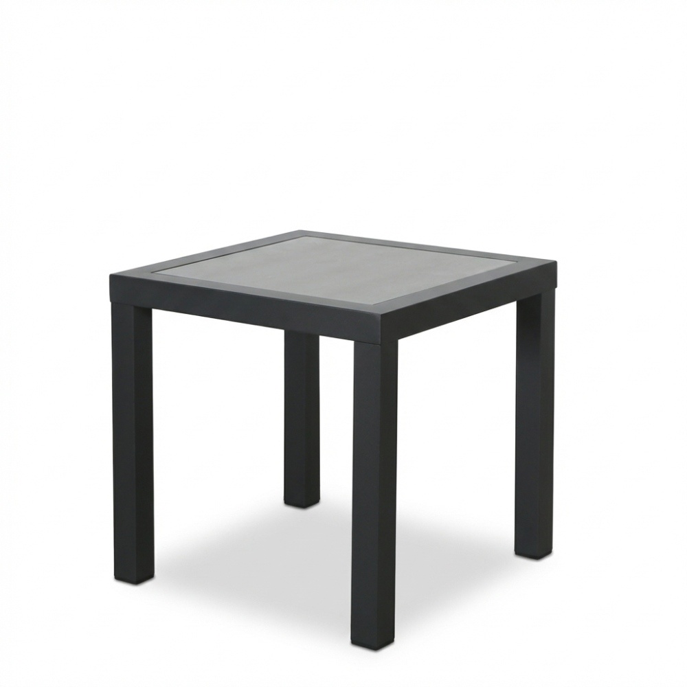 Chicago lounge balkonset - verstelbaar 2 personen | aluminium + keramiek | antraciet | 5-delig