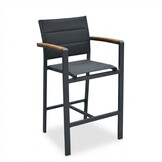 Denver/Bristol dining barset | 4 personen | polywood + textileen | 70cm