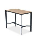 Denver/Bristol dining barset | 4 personen | polywood + textileen | 70cm