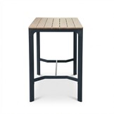 Denver/Bristol dining barset | 4 personen | polywood + textileen | 70cm