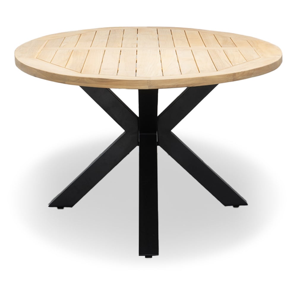 Cleve antraciet/Ventura Sahara Dust low dining tuinset | 6 personen | sintered stone + touw | 240cm