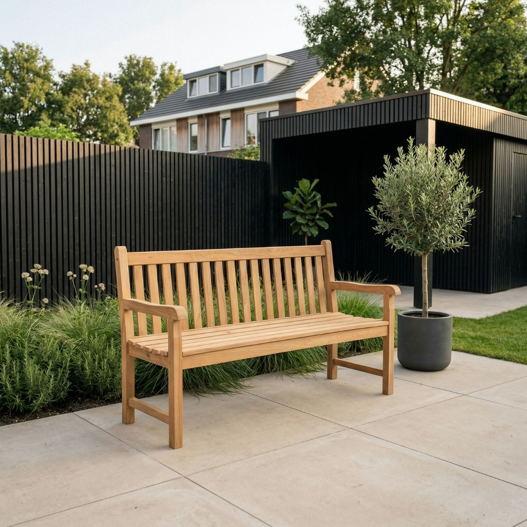 Genua 3-zits tuinbank | teakhout | 150cm