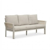 Venezia stoel-bank loungeset 5 personen | aluminium + touw | beige | 3-delig