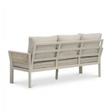 Venezia stoel-bank loungeset 5 personen incl. tafel | aluminium + touw | beige | 4-delig