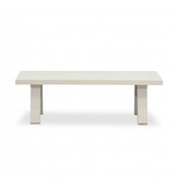 Venezia stoel-bank loungeset 5 personen incl. tafel | aluminium + touw | beige | 4-delig