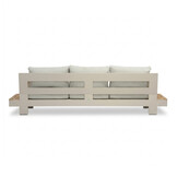 Riviera stoel-bank loungeset 5 personen | aluminium + teak | beige | 4-delig