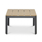 Tokyo loungetafel | aluminium + polywood | antraciet | 120x65cm