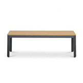 Tokyo stoel-bank loungeset 5 personen incl. tafel  | aluminium + polywood | antraciet | 4-delig