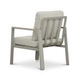 Tokyo stoel-bank loungeset 5 personen | aluminium + polywood | beige | 3-delig