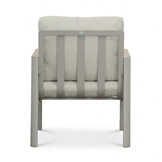 Tokyo stoel-bank loungeset 5 personen incl. tafel | aluminium + polywood | beige | 4-delig
