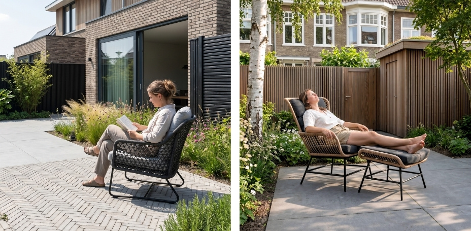 Loungestoelen-zithouding-inspiratie