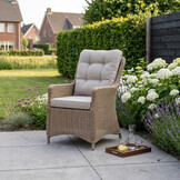 Madrid dining tuinstoel | wicker | Royal Sand