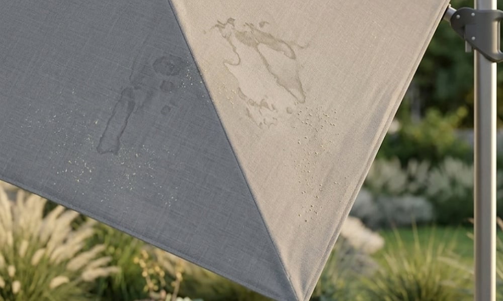 Parasoldoek schoonmaken & opvouwen zonder kreukels