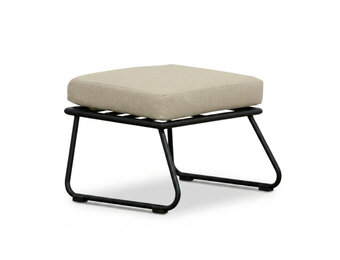 Flora voetenbank | aluminium | Sahara Dust