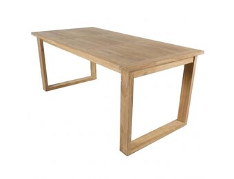 Corfu dining tuintafel 4 personen | teakhout | Natural Teak | 150cm