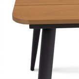 Liana dining loungeset rechts 8 personen | wicker + aluminium | zand | 4-delig - 270x193cm