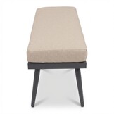 Liana dining loungeset rechts 8 personen | wicker + aluminium | zand | 4-delig - 270x193cm