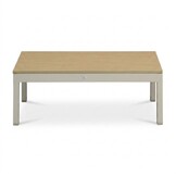 Barcelona hoek loungeset beige 5 personen | aluminium + polywood | beige | 4-delig - 270x270cm