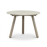 Telissa koffietafel set van 2 | sintered stone + aluminium | Marble Latte/beige