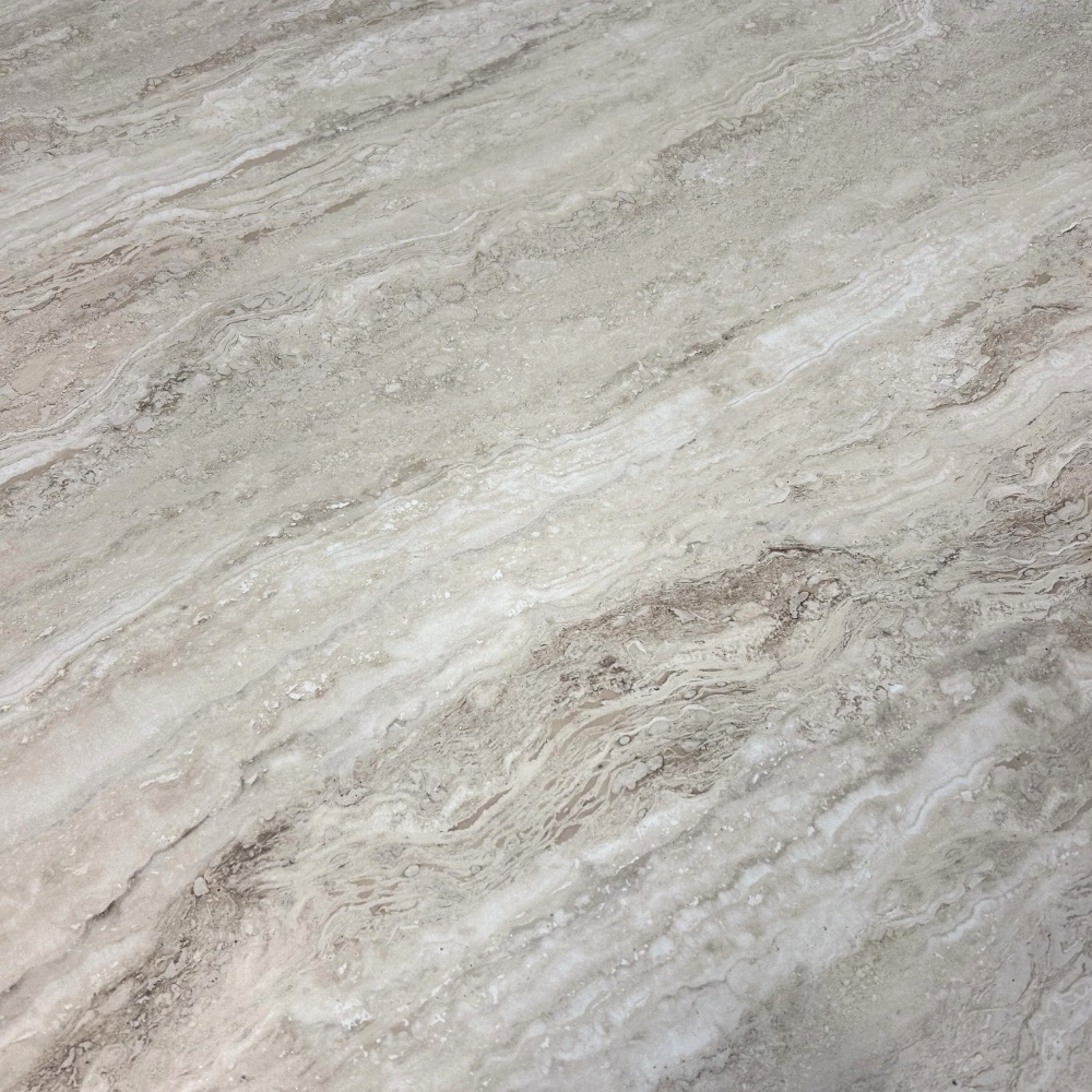 Calma latte/Tulum Sandstone dining tuinset | 4 personen | sintered stone + touw | 120cm rond