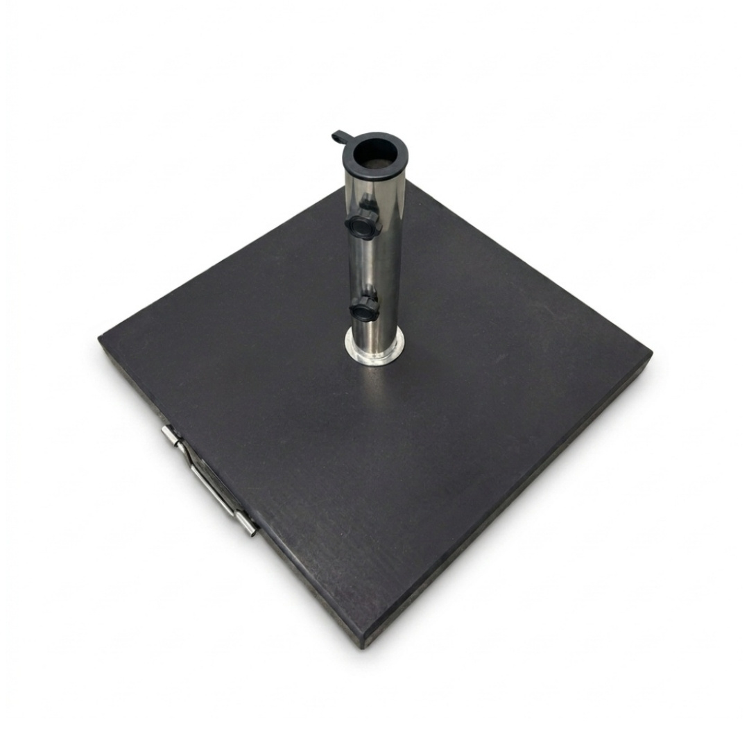 Granito parasolvoet 40kg | graniet | antraciet