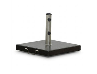 Granito parasolvoet 30kg | graniet | antraciet
