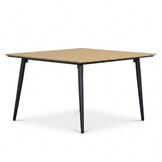 Lucca dining loungeset 5 personen | wicker + aluminium | zand | 4-delig - 219x219cm