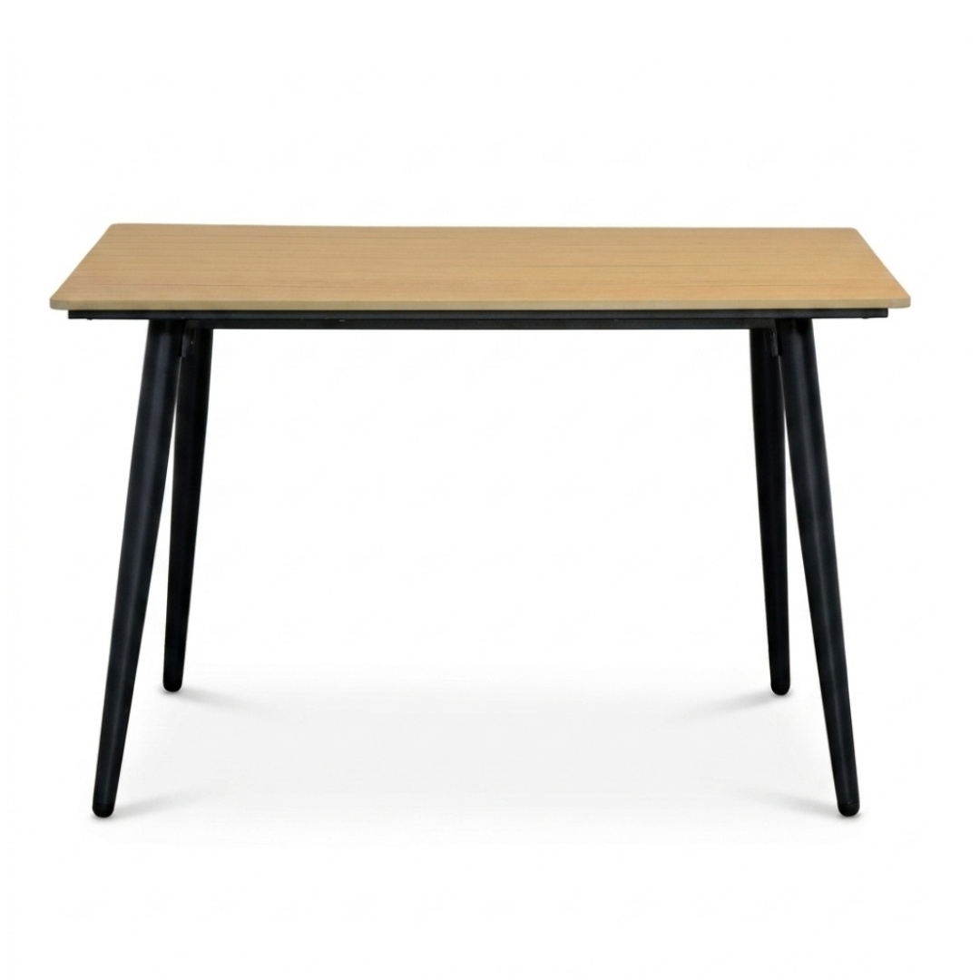 Lucca dining loungeset 5 personen | wicker + aluminium | zand | 4-delig - 219x219cm
