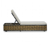 Lucca ligbed | wicker + aluminium | zand | 204cm