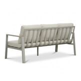 Tokyo/Palau stoel-bank loungeset 5 personen | aluminium + polywood | antraciet | 5-delig