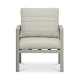 Tokyo/Palau stoel-bank loungeset 5 personen | aluminium + polywood | antraciet | 5-delig