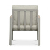 Tokyo/Palau stoel-bank loungeset 5 personen | aluminium + polywood | antraciet | 5-delig