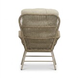 Dex lounge balkonset 4-delig | touw + aluminium | Sandstone